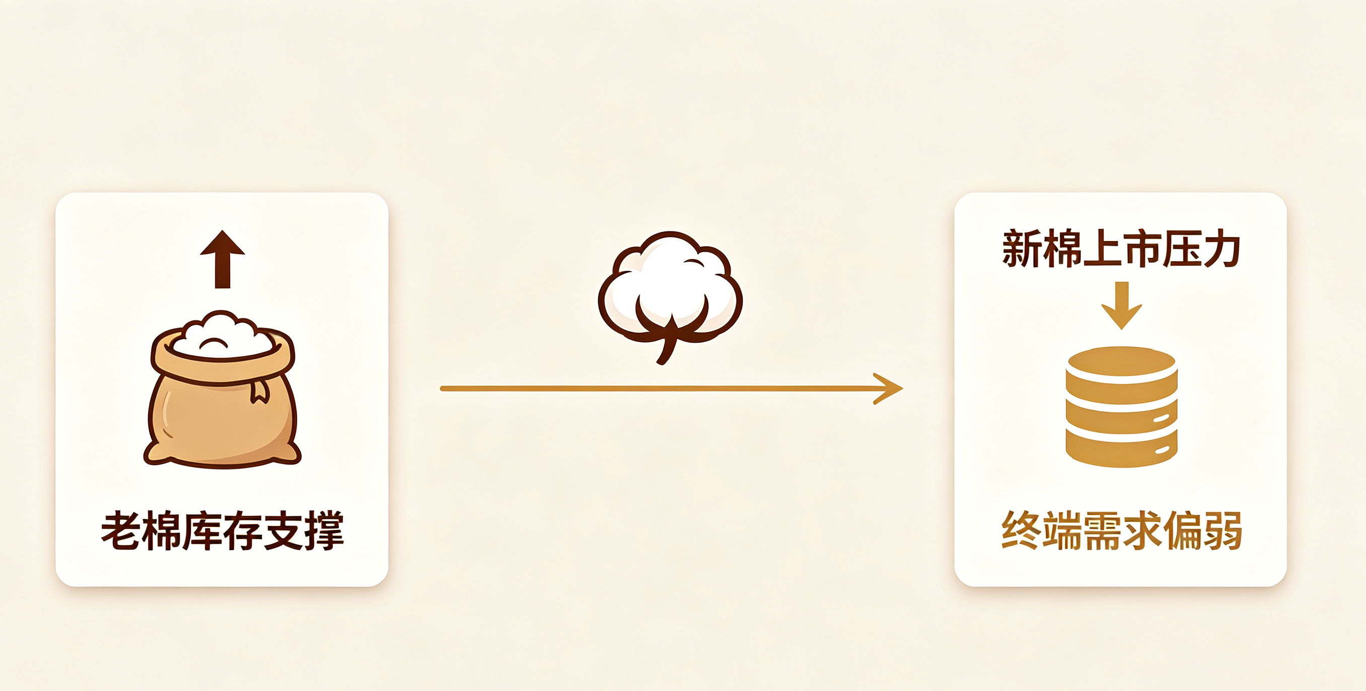 棉花期货 09‑10:新旧棉交替的窗口期,别被天气预期牵着走示意图 棉花期货 09‑10:新旧棉交替的窗口期,别被天气预期牵着走示意图